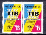 A11 TX10 8 - 1994 - A XX-a editie a TIB - pereche de doua timbre