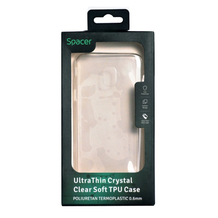 Husa Samsung J3 2017 Spacer, transparenta, grosime 0.6 mm, material flexibil TPU, ultra subtire &quot;SPT-UT-SA.J32017&quot;