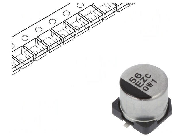 Condensator Hibrid 56uF 25V SMD