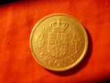 Moneda 5 koroane 1977 Danemarca , cal. f. buna