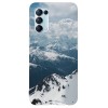 Husa compatibila cu Oppo Find X3 Lite model Snow Mountain, Silicon, TPU, Viceversa, Transparent, Carcasa