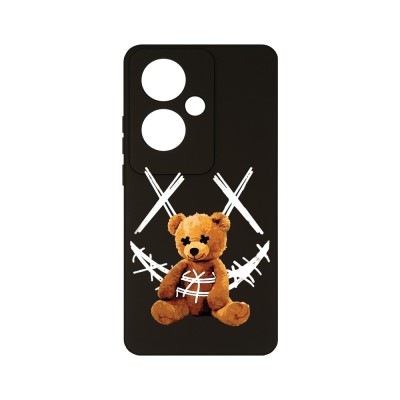 Husa BestCase&amp;reg; Premium Silicon, Compatibila Cu OPPO Reno 11F, 1.2MM Slim, Teddy foto
