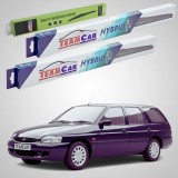Cumpara ieftin Ștergătoare Ford Escort Gen VII Estate Turnier 1995-2001 | Set Față și Spate Hibrid &ndash; TeamCar&reg;