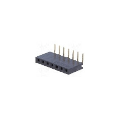 Conector 7 pini, seria {{Serie conector}}, pas pini 2.54mm, CONNFLY - DS1024-1*7R2