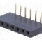 Conector 7 pini, seria {{Serie conector}}, pas pini 2.54mm, CONNFLY - DS1024-1*7R2