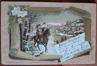 Carte postala germana, perioada interbelica foto