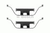 Set accesorii, placute frana BMW Seria 5 (E60) (2003 - 2010) BOSCH 1 987 474 366