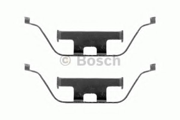 Set accesorii, placute frana BMW Seria 5 Touring (E61) (2004 - 2010) BOSCH 1 987 474 366