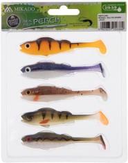 Shad Mikado Real Fish, Culoare Mix, 8cm, 5buc/pac