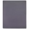 Cearsaf de pat cu elastic, antracit, 100x200 cm, bumbac
