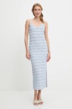 Answear Lab rochie midi, mulată