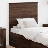 vidaXL Tăblie cap cu headboard Stejar &icirc;nchis 75 cm Lemn compozit 887832