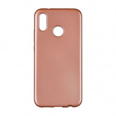 Husa iJelly Metal pentru Huawei P20 Lite Rose Gold foto