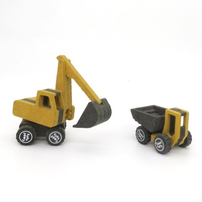 Set de constructie vehicule de santier Marco si Frederic, Croc toys foto
