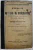 EXTRAITS DES AUTEURS DU PROGRAMME par EMILE ESCOUFFIER , COURS SUPERIEUR DE LANGUE FRANCAISE ( VI e ANNEE ) , 1914