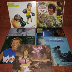 Lot 7 vinil vinyl oldies Manilow Cliff Richard Andy Williams Perry Como