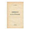 I. M. Rașcu, Eminescu și Alecsandri, 1936