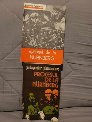 PROCESUL/EPILOGUL DE LA NURNBERG-JOE HEYDECKER/JOHANNES LEEB/ARKADII POLTORAK foto