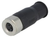 Conector M8 Mamă 3 PIN Drept IP67 pe Cablu 4-5.5mm