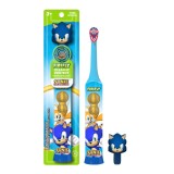 Periuță de dinți electrică pentru copii Firefly Clean N&amp;#039; Protect Sonic the Hedgehog, 3+ ani, timer 2 min