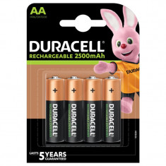 Acumulatori Duracell AA R6 2500mAh 4 Bucati / Set foto