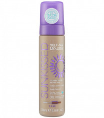 Spuma Autobronzanta Profesionala SUNKISSED Self tan Dark 95% Ingrediente Naturale 200 ml foto