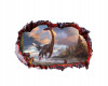 Sticker decorativ cu Dinozauri, 85 cm, 4384ST-1