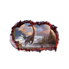 Sticker decorativ cu Dinozauri, 85 cm, 4384ST-1