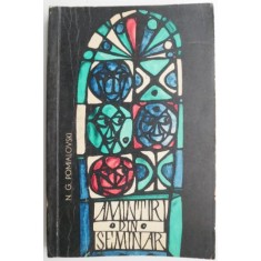 Amintiri din seminar- N.G. Pomialovski