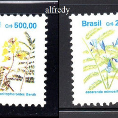 BRAZILIA 1991, Flora, MNH, serie neuzata