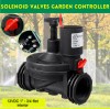 Electrovalva Electrovana 12V DC Irigatii, Debit Mare 0.9-113.6 l/m, Racord 1/2 si 3/4, Control Manual