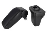 Cotiera Auto Premium Dedicata Ford Focus 3 III 2011-2015 ALM Negru Rabatabila Spatiu Depozitare