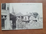 Carte postala Pagny sur Moselle, maisons demolies, inceput de secol XX
