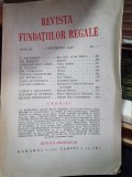 Revista Fundatiilor Regale - Anul III 1 Decembrie 1936 Nr. 12, contine cronica O filosofiei a lunei de Mircea Eliade