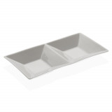 Platou pentru gustari / aperitive Appetizer, Versa, 23.3 x 11.7 x 2.5 cm, portelan