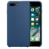 Husa Silicon Bleumarin pentru Apple iPhone 8 Plus - Protectie Premium