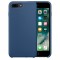 Husa Apple iPhone 8 Plus Pure Silicone Bleumarin