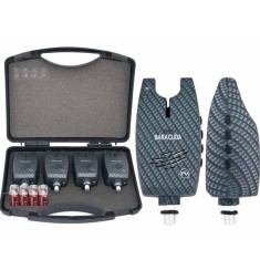 Set 4 avertizoare baracuda TLI029 + valigeta transport