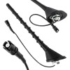 Antena auto universala tip bat mast cu amplificator incorporat Raku-2 ANT09 AMiO, lungime 23,4 cm, cablu 20 cm, pentru majoritatea modelelor auto,