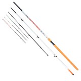 Lanseta feeder Sirena-FDC 3.9 m, putere de aruncare 180 g, Diamant Alb
