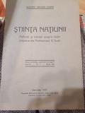 Dumitru Cristian Amzăr - Știința națiunii. Reflecții și &icirc;ndoieli asupra noilor inițiative ale Profesorului D. Gusti