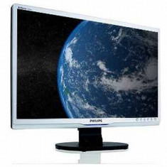 Monitor EURO 200, 22 inch LCD, Philips 220SW, Silver &amp;amp; Black, 3 Ani Garantie foto
