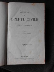 4 carti vechi, de drept, coligate, detalii in descriere