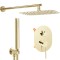 Set de dus REA OVAL Auriu BOX