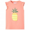 Tricou pentru copii, corai neon, 128 11287, vidaXL