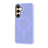 Husa pentru samsung galaxy s24 fe - halofrost, pro grip, light purple