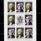 Sao Tome-Principe &quot;Washington -250 ani de la nastere &quot; , mcoala 8M+1V ned., MNH