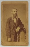 FOTOGRAF A.D. REISER , BUCURESTI , DOMN CU FAVORITI FOTOGRAFIE C.D.V. , SFARSIT DE SECOL XIX