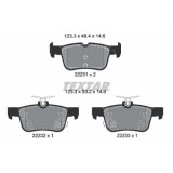 Textar set placute frana, frana disc Q+