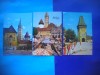 HOPCT LOT 2167 MEDIAS -JUD SIBIU -3 CARTI POSTALE-CIRCULATE, Circulata, Printata